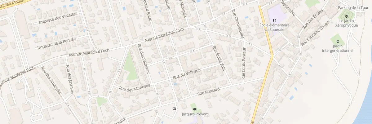 Plan du 3 Rue Paul Doumer au Boulou