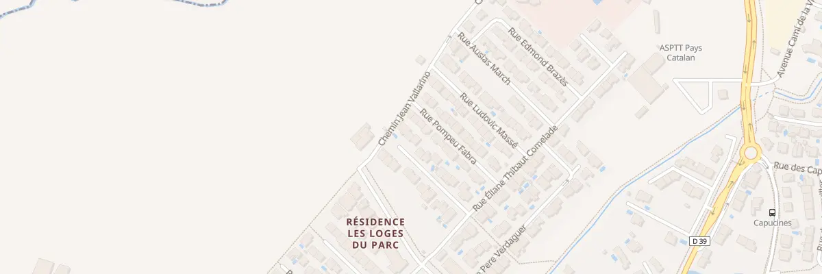 Plan du 20 Rue Jordi Pere Cerda à Canohès