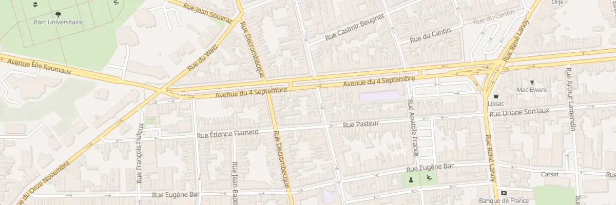 Plan du 53 Rue Victor Hugo à Lens