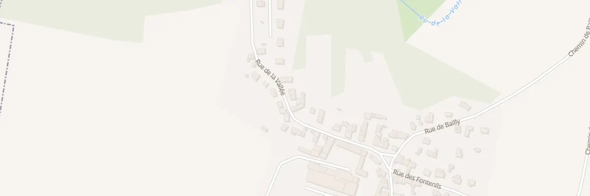 Plan du 18B Rue de la Vallée à Machault