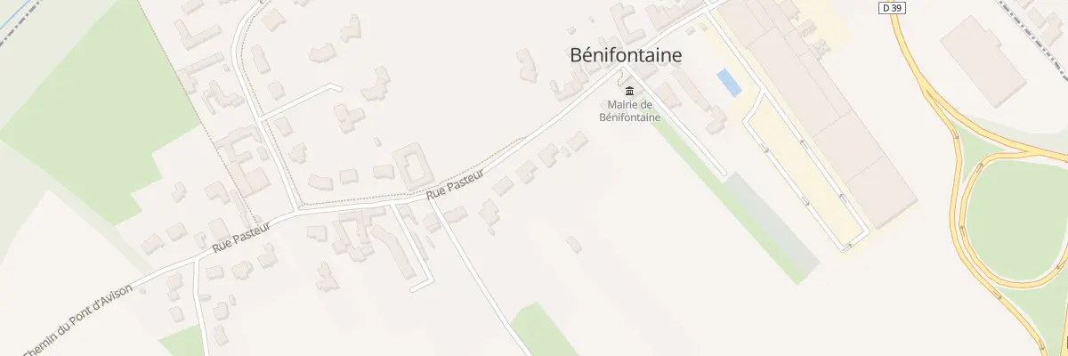 Plan du 37 Rue Pasteur à Bénifontaine