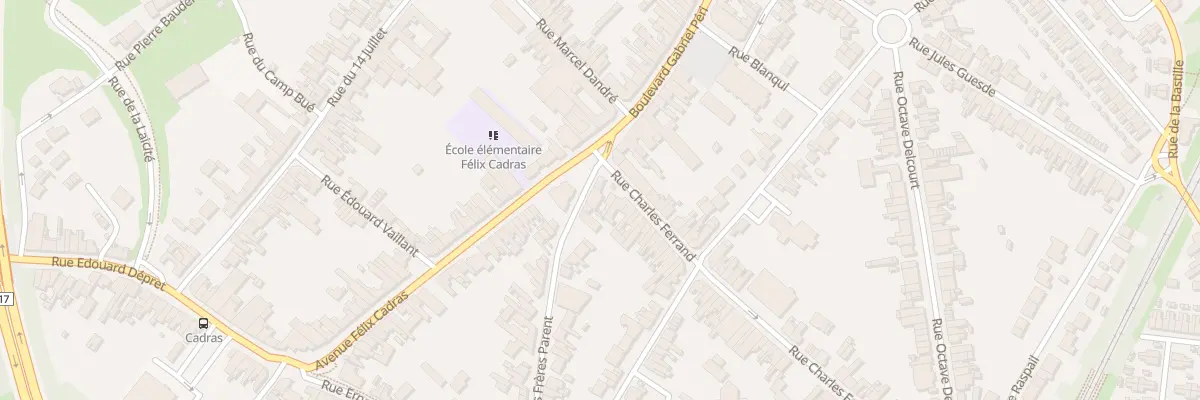 Plan du 3 Rue des Frères Parent à Avion