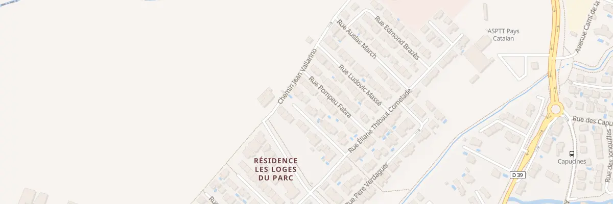 Plan du 18 Rue Jordi Pere Cerda à Canohès