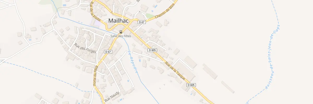 Plan du 13 Rue de la Tasque à Mailhac