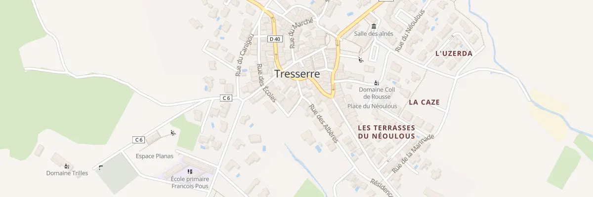 Plan du 123 Le Village à Tresserre