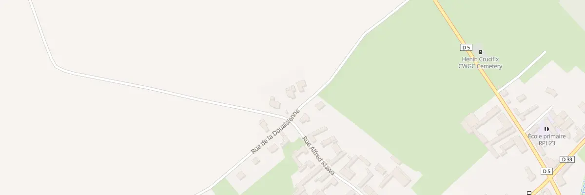 Plan du 21 Rue de la Douaisienne à Hénin-sur-Cojeul