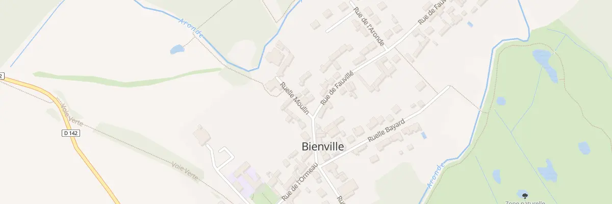 Plan du 2 Rle du Moulin à Bienville
