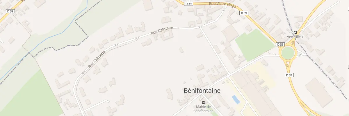 Plan du 15 Rue Calmette à Bénifontaine
