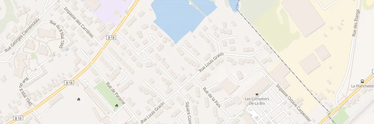 Plan du 35 Imp des Etangs à Margny-lès-Compiègne