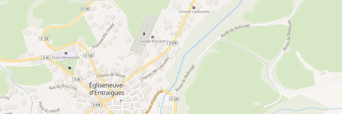 Plan du 5125 Egliseneuve à Égliseneuve-d’Entraigues