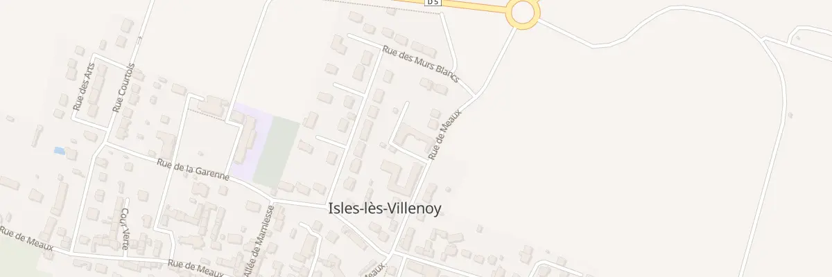 Plan du 85 Rue de Meaux à Isles-lès-Villenoy