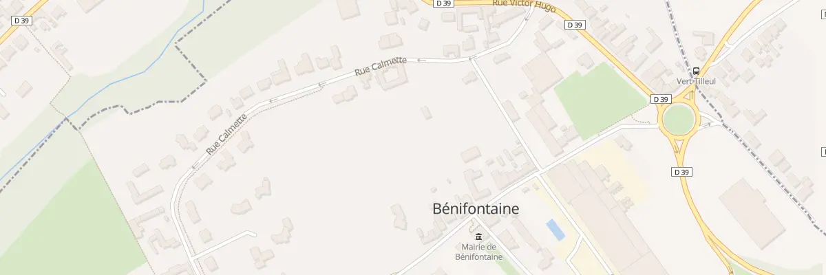 Plan du 15 Rue Calmette à Bénifontaine