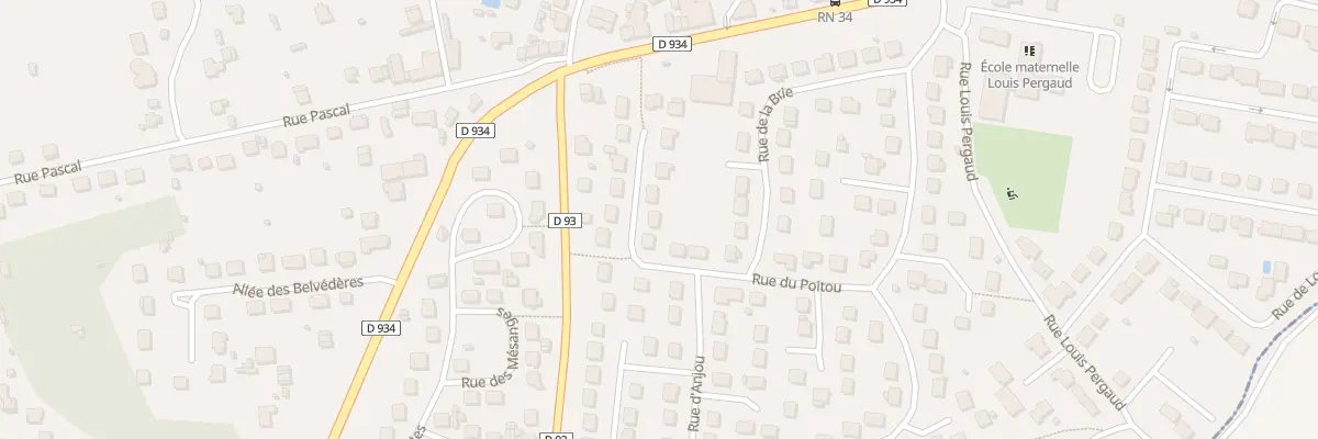 Plan du 30 Rue du Poitou à Montry