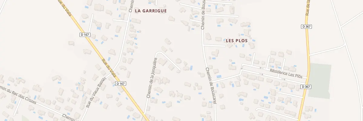 Plan du 5277 La Garrigue à Paraza