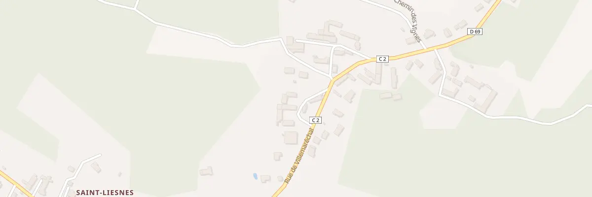 Plan du 13 Rue de Villemaréchal à Nanteau-sur-Lunain
