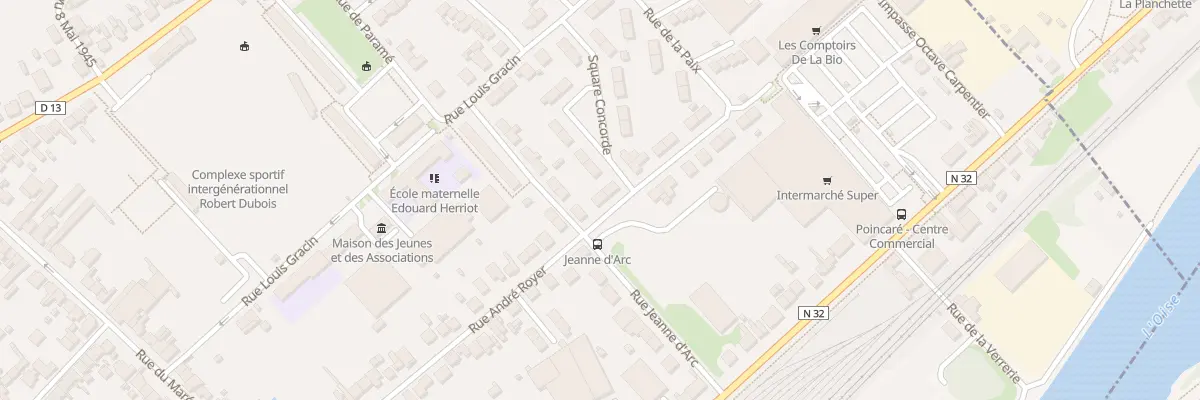 Plan du 329 Rue André Royer à Margny-lès-Compiègne