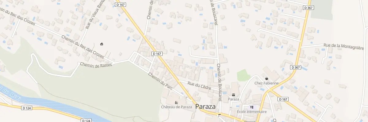 Plan du 14B Rue du Cêdre à Paraza