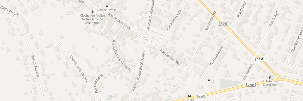 Plan du 44 Rue du Dr Roux à Montry