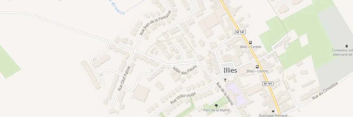Plan du 1 Rue du Parfum à Illies