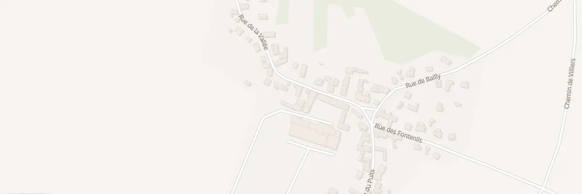 Plan du 3 Rue de la Vallée à Machault
