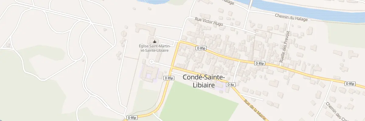 Plan du 4 Rue Pasteur à Condé-Sainte-Libiaire