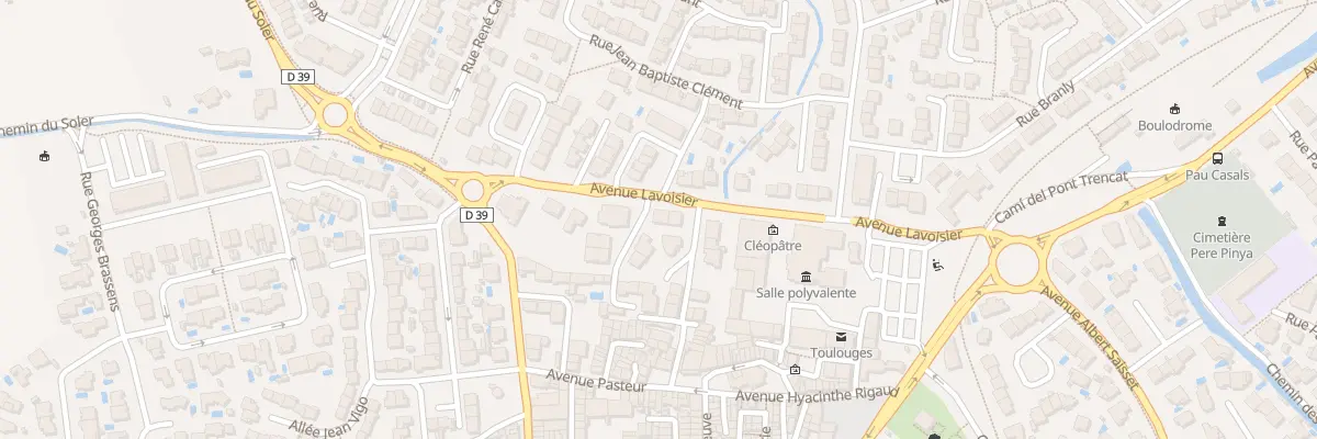 Plan du 5 Av Lavoisier à Toulouges