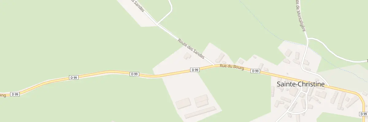 Plan du 5112 Les Roches à Sainte-Christine