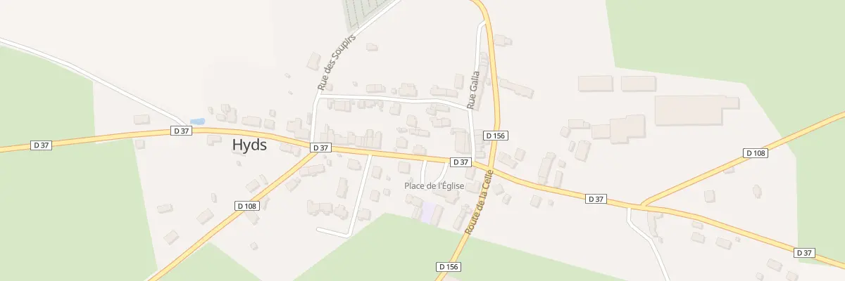 Plan du 10 Gr Grande Rue à Hyds