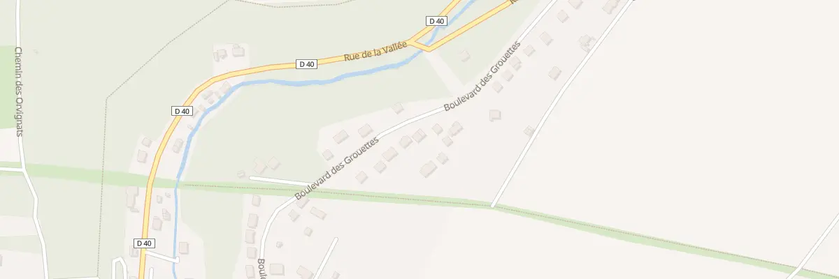 Plan du 22B Bd des Grouettes à Vernou-la-Celle-sur-Seine
