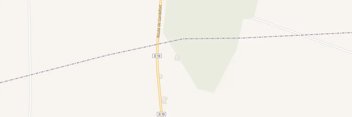 Plan du 18 Rte de Sancerre à Gardefort