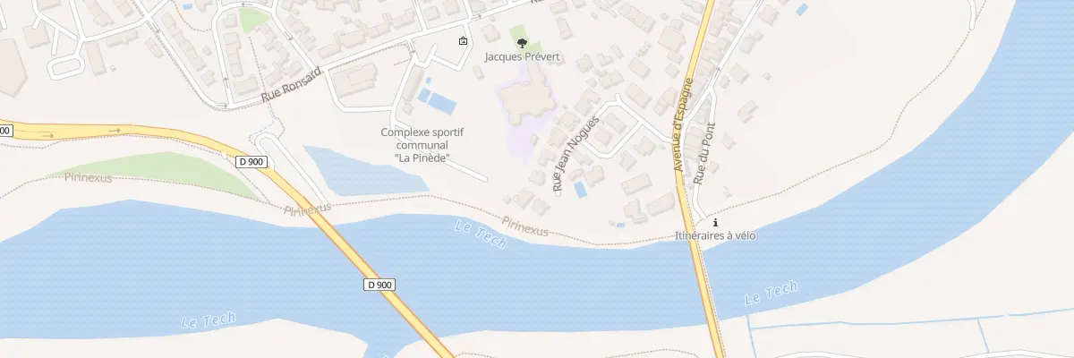 Plan du 13 Rue Docteur Jean Nogues au Boulou
