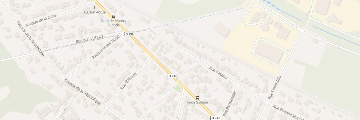 Plan du 11C Rue Pasteur à Montry