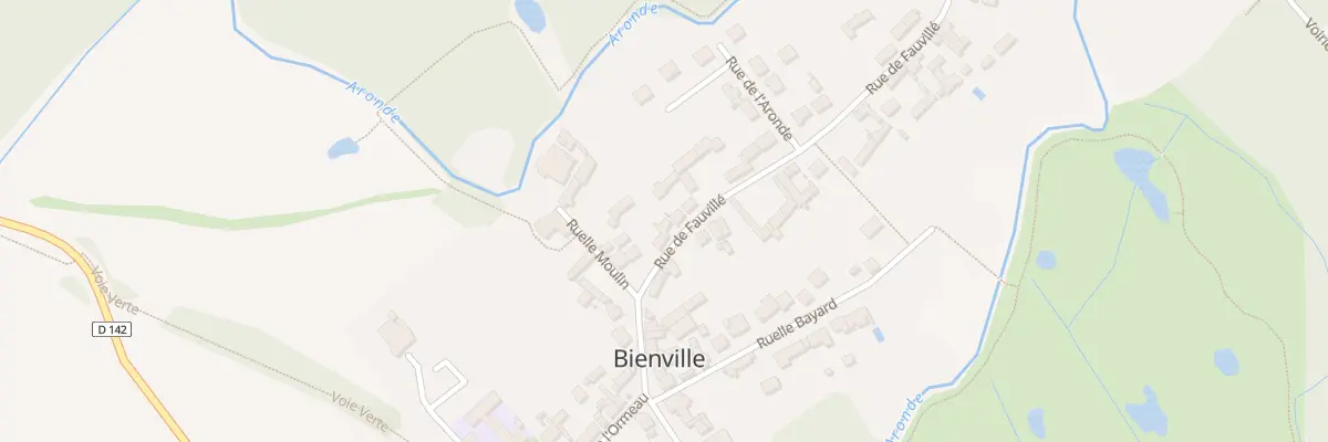 Plan du 12 Rue de Fauvillé à Bienville