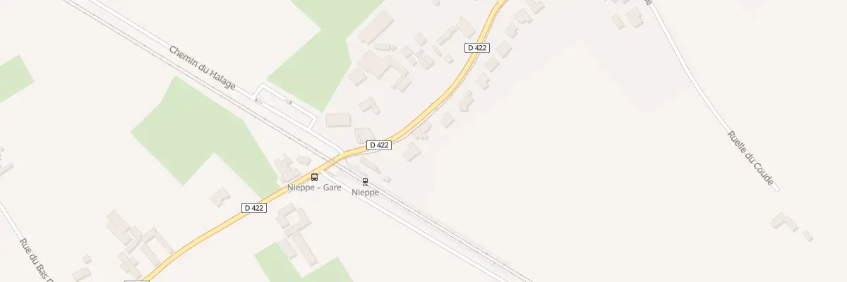 Plan du 1005 Rue du Docteur H Vanuxeem à Nieppe