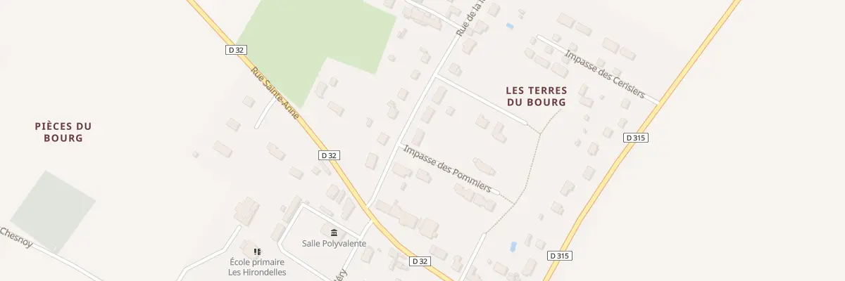 Plan du 4 Rue de la Martinière à Griselles