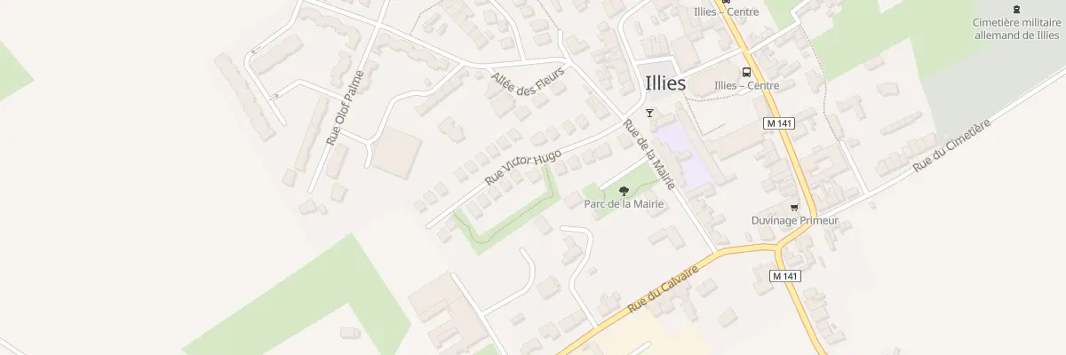 Plan du 9 Rue Victor Hugo à Illies