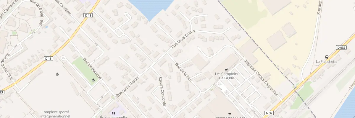 Plan du 476 Rue Louis Gracin à Margny-lès-Compiègne