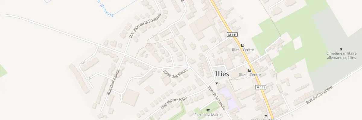 Plan du 2 Rue du Parfum à Illies