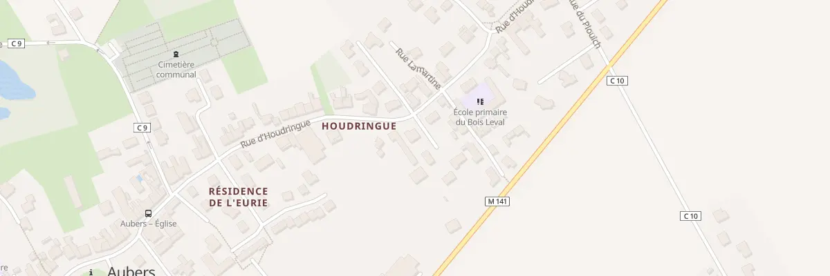 Plan du 24A Rue d’Houdringue à Aubers