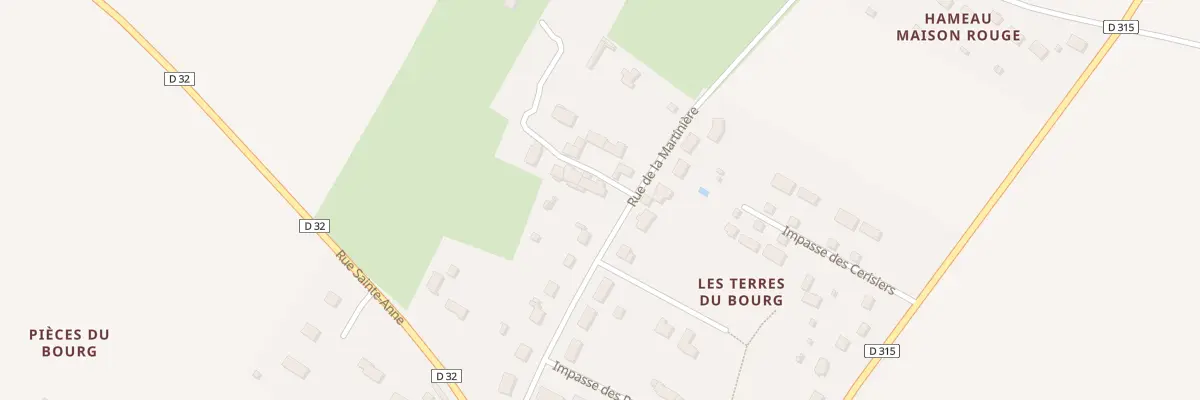 Plan du 1 Imp de la Martinière à Griselles