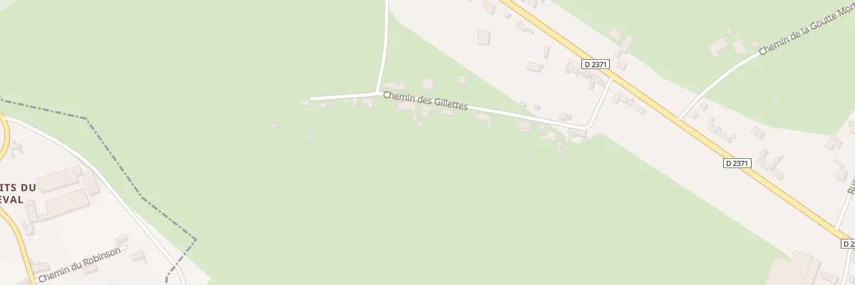 Plan du 19 Che des Gillettes à Bézenet