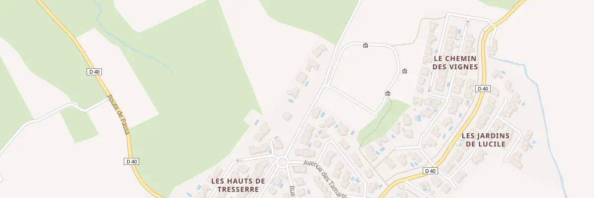 Plan du 3 Av de Villemolaque à Tresserre
