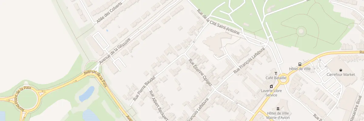 Plan du 41 Rue Etienne Opigez à Avion