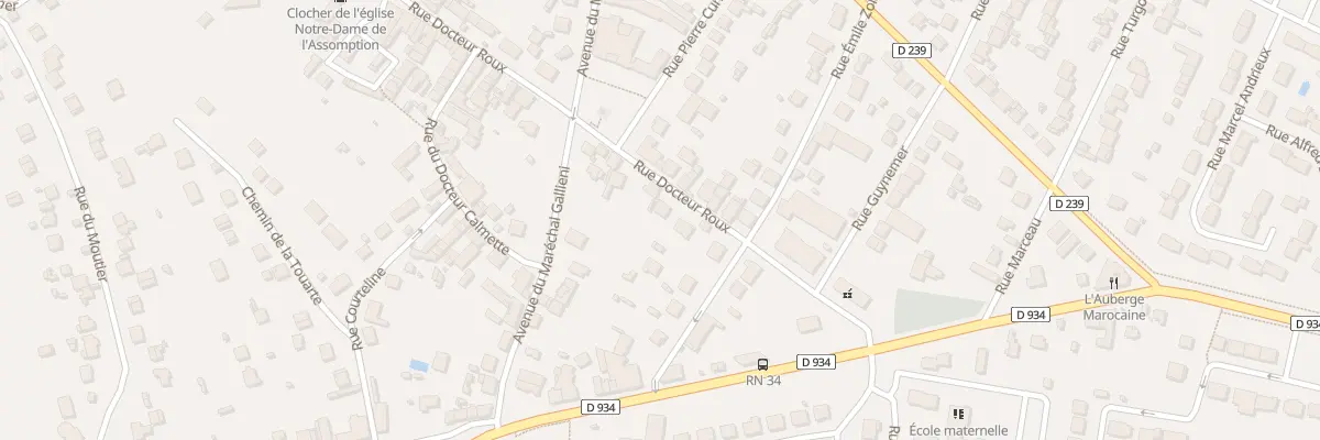 Plan du 52 Rue du Dr Roux à Montry