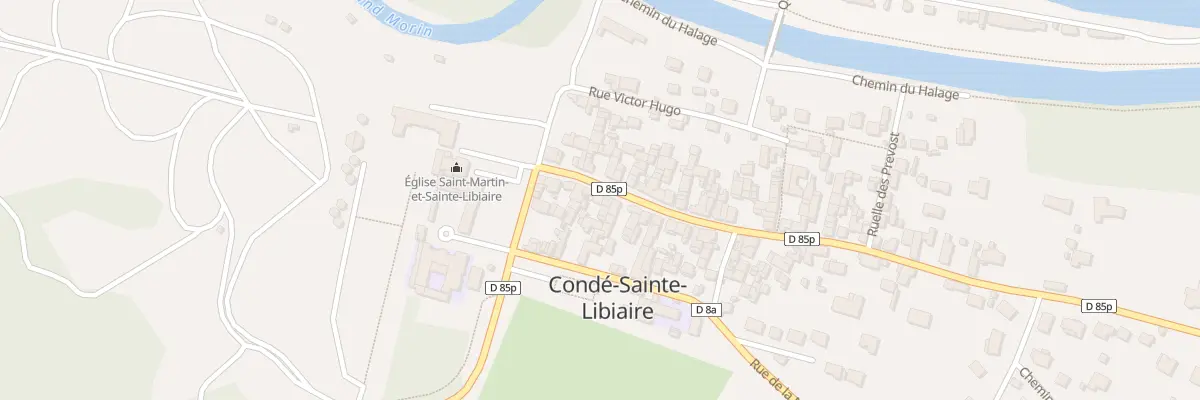 Plan du 24 Rue Pasteur à Condé-Sainte-Libiaire