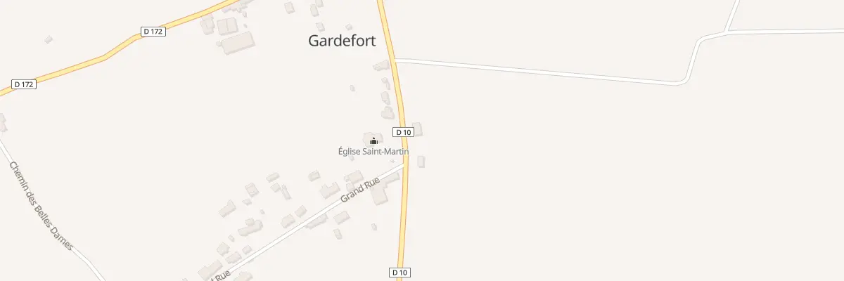 Plan du 4 Rte de Sancerre à Gardefort