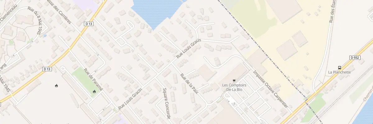 Plan du 492 Rue Louis Gracin à Margny-lès-Compiègne