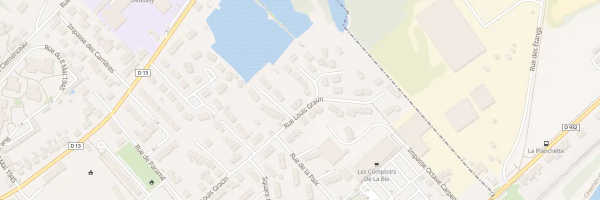 Plan du 527 Rue Louis Gracin à Margny-lès-Compiègne