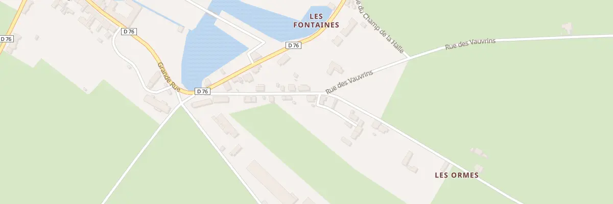 Plan du 66 Les Ormes à Sagonne