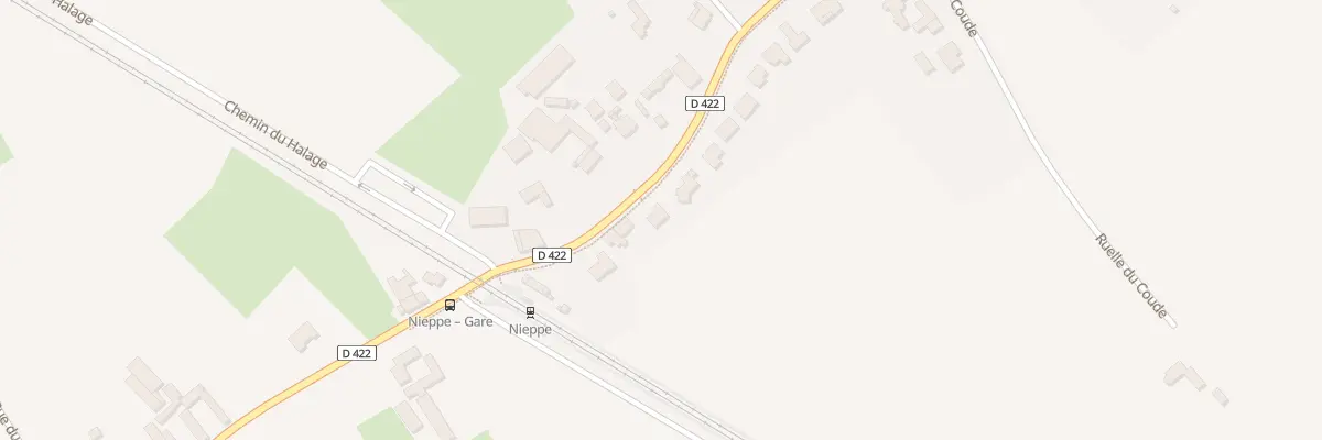 Plan du 967 Rue du Docteur H Vanuxeem à Nieppe